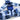 Morso Hondentuig H-Tuig Gerecycled Splash Blauw
