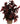 Zolux Ornament Pastic Plant Op Stenen Vrolijk Assorti