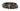 Sazzz Halsband Hond Boho Treasure Stone Vintage Leer Bruin