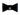 Sazzz Vlinderstrik Glamper Classic Leer Zwart