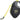 Flexi Rollijn Giant Tape Professional Neon Zwart / Geel