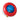 Kong Gyro Voerbal Rood / Blauw