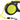 Flexi Rollijn New Classic Neon Tape Zwart / Geel