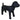 Croci Paspop Hond Zwart