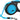 Flexi Rollijn New Classic Neon Tape Zwart / Blauw