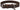 Trixie Halsband Hond Rustic Vetleer Donkerbruin