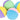 Trixie Set Softballen Softrubber Assorti