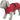 Trixie Regenjas Hond Vimy Rood