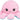 Trixie Octopus Omkeerbaar Pluche Grijs / Geel