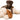 Trixie Knuffel Hondbenny Pluche Beige / Bruin