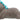 Trixie Pluche Luiaard Grijs Met Heartbeat Voor Puppy