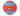 Chuckit Amphibious Mega Ball Oranje / Blauw