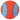 Chuckit Amphibious Mega Ball Oranje / Blauw