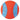 Chuckit Amphibious Mega Ball Oranje / Blauw
