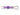 Morso Key Cord Sleutelhanger Gerecycled Sweet Tweet Roze