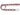 Morso Hondenriem Gerecycled Skyline Rood / Roze