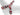 Morso Mini Hondentuig Verstelbaar Gerecycled Skyline Rood / Roze