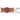 Morso Key Cord Sleutelhanger Gerecycled Jungle Drum Oranje