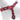 Morso Mini Hondentuig Verstelbaar Gerecycled Bubble Leo Roze