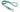 Morso Hondenriem Regular Rope Gerecycled Aquamarine Blauw