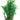 Zolux Ornament Pastic Plant Op Stenen Neutraal Assorti