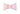 Sazzz Vlinderstrik Glamper Classic Leer Lichtroze