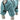 Trixie Badjas / Huisoverall Badstof Petrol