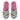 Merkloos Pantoffel Tuinvogels Groen / Roze