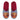 Merkloos Pantoffel Labradoodle Lila / Rood