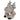Trixie Rendier Pluche Grijs 24 Cm