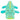 Trixie Krokodil Stof Aqua / Groen 33X13,5X7,5 Cm