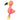 Trixie Flamingo Stof Roze / Geel 32X12X11 Cm