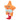 Trixie Zeester Met Flostouw Oranje