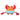 Trixie Krab Met Flostouw Oranje