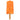 Trixie Ice Pop Oranje 12 Cm 70X50 Gr