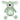 Trixie Hond Met Strepen Pluche Groen 34 Cm