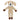 Trixie Hond Pluche Met Touw Zand 38 Cm