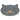 Trixie Kattenbakmat Kattenkop Pvc Lichtgrijs