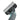Zolux Anah Carding Super Brush Zwart / Blauw S 5X2,5X15 Cm