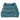 Zolux Hondenmamd Toscane Hoekig Gerecyclede Vulling Blauw 75X55X25 Cm