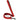 Zolux Expert Hondenriem Premium Leer / Neopreen Rood 100X1,5 Cm