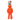 Zolux Furry Farm Haan Brock Pluche Met Touw Oranje 36,5X16X6 Cm