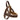Hunter Harnas Norweger Racing Nylon Bruin / Cognac