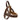 Hunter Harnas Norweger Racing Nylon Bruin / Cognac