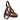 Hunter Harnas Norweger Racing Nylon Bruin / Cognac