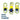 Minions Pluche Bob / Stuart / Kevin Aan Flostouw - distak