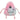 Trixie Monster Pluche Met Catnip Roze - distak