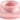 Zolux Anah Borstel Rond Rubber Roze - distak