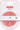 Zolux Anah Borstel Rond Rubber Roze - distak
